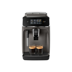 Philips Series 2200 EP2224 - Macchina del caffe' automatica con cappuccinatore - 15 bar - grigio cashmere