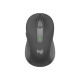 Logitech Signature M650 L for Business - Mouse - per destrorsi - 5 pulsanti - senza fili - Bluetooth, 2.4 GHz - ricevitore USB 