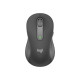 Logitech Signature M650 L LEFT - Mouse - taglia larga - per mancini - ottica - 5 pulsanti - senza fili - Bluetooth, 2.4 GHz - r