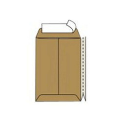 Pigna LAGERMAIL - Busta - espandibile - 190 x 260 mm - a portafoglio - estremità aperta - autoadesiva - pacco da 250