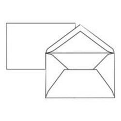 Pigna MONIQUE - Busta - International C5 (162 x 229 mm) - a portafoglio - estremità aperta - autoadesiva - pacco da 250
