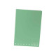 Pigna Monocromo 100 - Quaderno - graffettato - maxi - A4 - 18 fogli / 36 pagine - righe - disponibile in colori assortiti