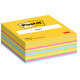 Blocco foglietti Cubo - 2030-U UL - 76 x 76 mm - 72 gr - colori assortiti - 450 fogli - Post-it