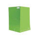 Pigna Monocromo Green - Quaderno - graffettato - maxi - A4 - 21 fogli - righe - disponibile in colori assortiti