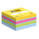 Blocco foglietti Minicubo - 2051-U - 51 x 51 mm - 72 gr - colori assortiti - 400 fogli - Post-it