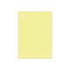 Pigna Monocromo Pastel - Quaderno - graffettato - A4 - 42 fogli - quadretti - disponibile in colori assortiti