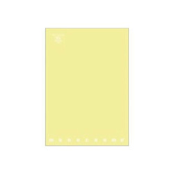 Pigna Monocromo Pastel - Quaderno - graffettato - A4 - 42 fogli - quadretti - disponibile in colori assortiti