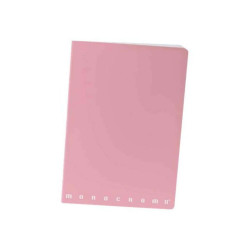 Pigna Monocromo Pastel - Quaderno - graffettato - maxi - A4 - 20 fogli / 40 pagine - a righe - disponibile in colori assortiti