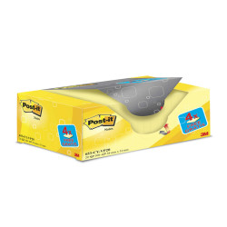 Blocco foglietti Post-it - 653CY-VP20 - 38 x 51 mm - 72 gr -  giallo Canary - Post-it - conf. 20 blocchi
