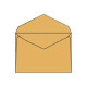 Pigna POSTALE - Busta - 120 x 180 mm - triangolare - apertura laterale - giallo - pacco da 500