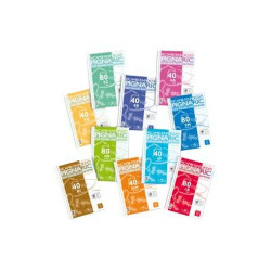 Pigna Ric - Carta a fogli mobili - A4 - 40 fogli - quadretti - disponibile in colori assortiti