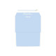 Pigna Silver 90 Strip - Busta - 120 x 180 mm - a portafoglio - apertura laterale - autoadesiva - bianco - pacco da 500
