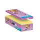 Blocco foglietti Post-it Super Sticky - 654-SSCY-VP16-EU - 76 x 76 mm - giallo Canary - 90 fogli - Post-it - conf. 16 blocchi