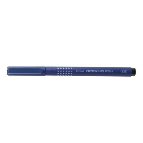 Pilot Drawing Pen 03 - Penna a punta sottile - nero - inchiostro pigmentato - 0.4 mm - medio