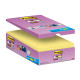 Blocco foglietti Post-it Super Sticky - 655-SSCY-VP16-EU - 76 x 127 mm - giallo Canary - 90 fogli - Post-it - conf. 16 blocchi