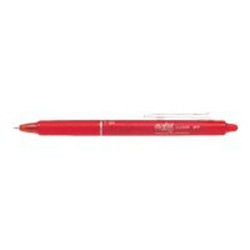 Pilot FriXion Ball Clicker - Penna a sfera - non permanente - rosso - inchiostro in gel sensibile al calore - 0.7 mm - medio - 
