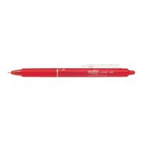 Pilot FriXion Ball Clicker - Penna a sfera - non permanente - rosso - inchiostro in gel sensibile al calore - 0.7 mm - medio - 