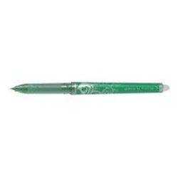 Pilot FriXion Point - Penna a sfera - non permanente - verde - inchiostro in gel sensibile al calore - 0.5 mm - fine - con gomm