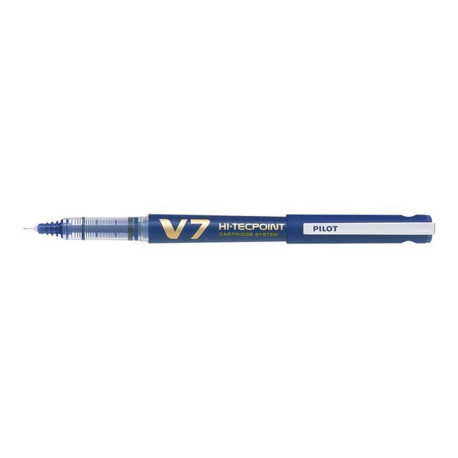 Pilot Hi-Tecpoint V7 Begreen - Penna a sfera - blu - 0.7 mm - medio (pacchetto di 10)