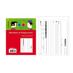 Blocco mandato di pagamento E5736A - 9,9 x 17cm - 100 fogli - Edipro