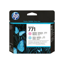 HP 771 - Magenta chiaro, cyan chiaro - testina di stampa - per DesignJet Z6200, Z6600 Production Printer, Z6800 Photo Productio