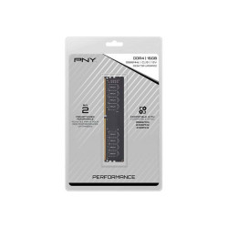 PNY - DDR4 - modulo - 16 GB - DIMM 288-PIN - 2666 MHz / PC4-21300 - CL19 - 1.2 V - senza buffer - non ECC