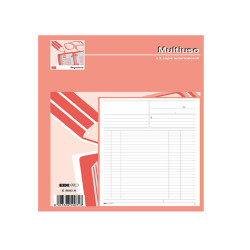 Blocco multiuso bianco - 50/50 fogli autoricalcanti - 31 x 21cm - Edipro