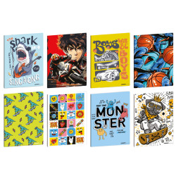 Maxiquaderno Kid Boy - A4 - 5mm - 21 fogli - 80 gr - Blasetti