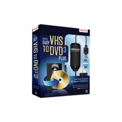 Roxio Easy VHS to DVD Plus - (v. 3) - box pack - 1 utente - Win - Inglese