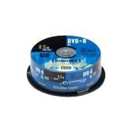 Intenso - 25 x DVD+R DL - 8.5 GB 8x - campana