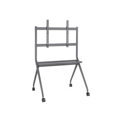 ITB Solution - Carrello - per touchscreen / LFD monitor - with shelf - nero - dimensione schermo: 55"-100"