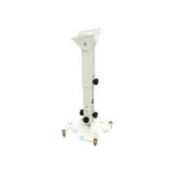 ITB Solution - Supporto - regolabile in altezza - per schermo per proiezione - bianco - installabile a soffitto