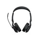 Jabra Evolve2 55 UC Stereo - Cuffie con microfono - on-ear - Bluetooth - senza fili - eliminazione rumore attivata - USB-C - ne