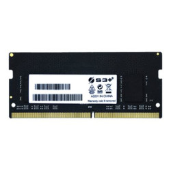 S3+ - DDR4 - modulo - 16 GB - SO DIMM 260-pin - 2666 MHz / PC4-21300 - CL19 - 1.2 V - senza buffer - non ECC