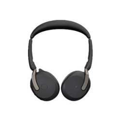 Jabra Evolve2 65 Flex UC Stereo - Cuffie con microfono - on-ear - Bluetooth - senza fili - eliminazione rumore attivata - USB-C