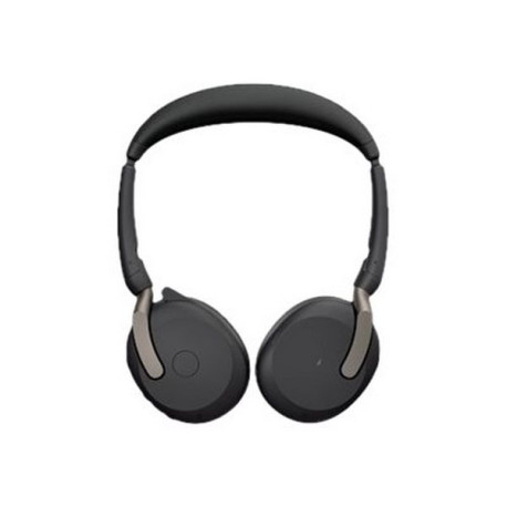 Jabra Evolve2 65 Flex UC Stereo - Cuffie con microfono - on-ear - Bluetooth - senza fili - eliminazione rumore attivata - USB-C