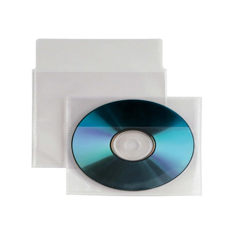 Buste a sacco Insert CD - patella di chiusura - PP - Sei Rota - conf. 25 pezzi