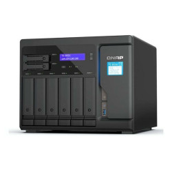 QNAP TS-855X - Server NAS - 8 alloggiamenti - SATA 6Gb/s - RAID RAID 0, 1, 5, 6, 10, 50, JBOD, 60 - RAM 8 GB - 2.5 Gigabit Ethe