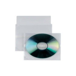 Buste a sacco Insert CD A - patella di chiusura - striscia adesiva - PP - Sei Rota - conf. 25 pezzi