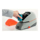 Rapid Supreme 5080e - Graffatrice elettrica - 80 fogli / 8 mm - plastica, metallo - argento, arancione