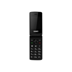 Saiet Like ST-MC20 - Telefono con funzionalità - dual SIM - microSD slot - display LCD - rear camera 0.3 MP - nero
