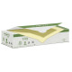 Blocco Post-it - 654-RYP24 - 76 x 76 mm - carta riciclata - giallo - 100 fogli - Post-it - conf. 24 blocchi