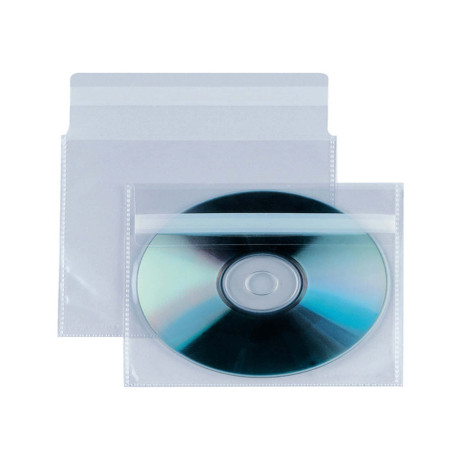 Buste a sacco Insert CD AR - patella autoadesiva di chiusura - PP - Sei Rota - conf. 25 pezzi