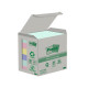 Blocco Post-it in carta riciclata - 653-1GB - 38 x 51 mm - natural - 100 fogli - Post-it - conf. 6 pezzi
