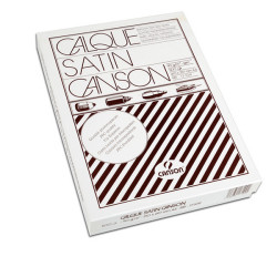 Carta lucida satinata per disegno manuale - A4 - 250 fogli - 90/95 gr - per fotocopie/stampe laser - Canson