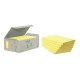 Blocco Post-it Notes Green - 655-1B - 76 x 127 mm - giallo - 100 fogli - riciclato 100% - Post-it