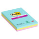 Blocco Post-it Super Sticky - 4690-SS3COS - a righe - 101 x 152 mm - colori Cosmic - 90 fogli - Post-it - conf. 3 pezzi