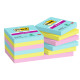 Blocco Post-it Super Sticky - 622-12SS-COS - 47,6 x 47,6 mm - colori Cosmic - 90 fogli - Post-it - conf. 12 pezzi