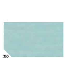 Carta velina - 50 x 70 cm - 20 gr - celeste 360 - Rex Sadoch - busta 26 fogli