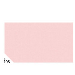 Carta velina - 50 x 70 cm - 20 gr - rosa 108 - Rex Sadoch - busta 26 fogli